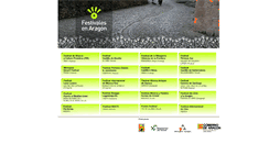 Desktop Screenshot of festivales.aragon.es