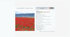 Desktop Screenshot of calidadambiental.aragon.es